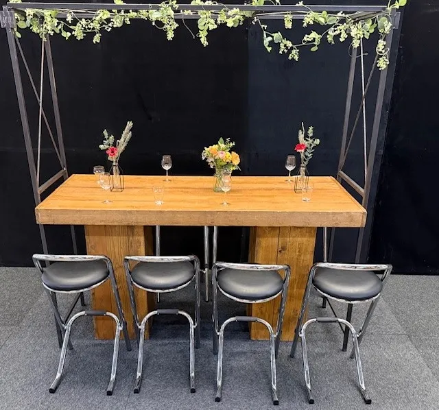 Statafel industrieel groot